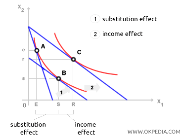 EFFETS DE REVENU ET DE SUBSTITUTION